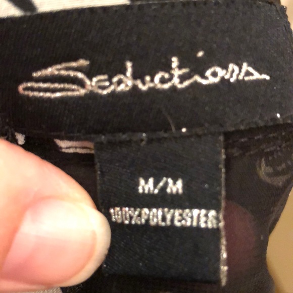 .Séduction Black blouse with skulls - Picture 8 of 8